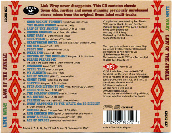 Law Of The Jungle - Link Wray
