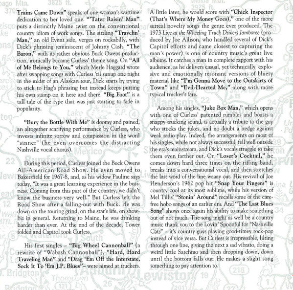 Drag 'Em off the Interstate and Sock It to 'Em: The Hits of Dick Curless - Dick Curless