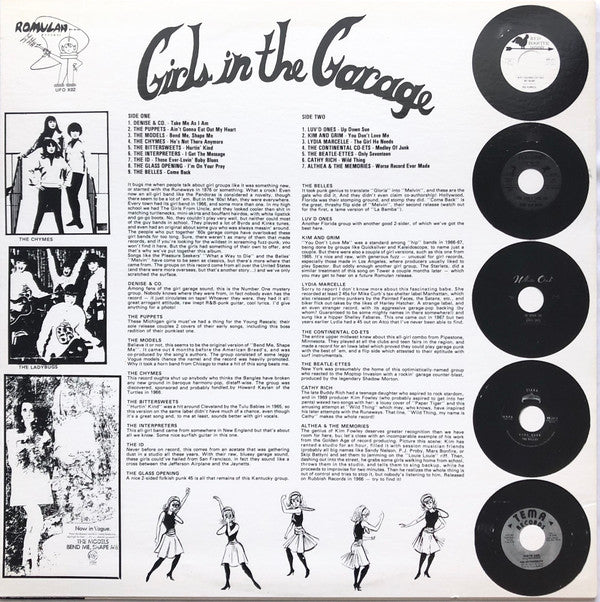 Girls In The Garage - Various