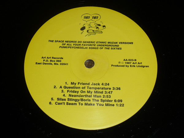 Do Generic Ethnic Muzak Versions Of All Your Favorite Underground Punk/Psychedelic Songs Of The Sixties - The Space Negros