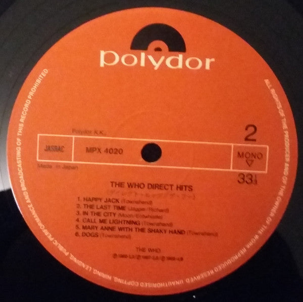 Direct Hits - The Who