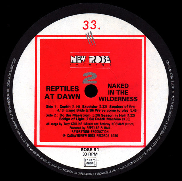Naked In The Wilderness - Reptiles At Dawn