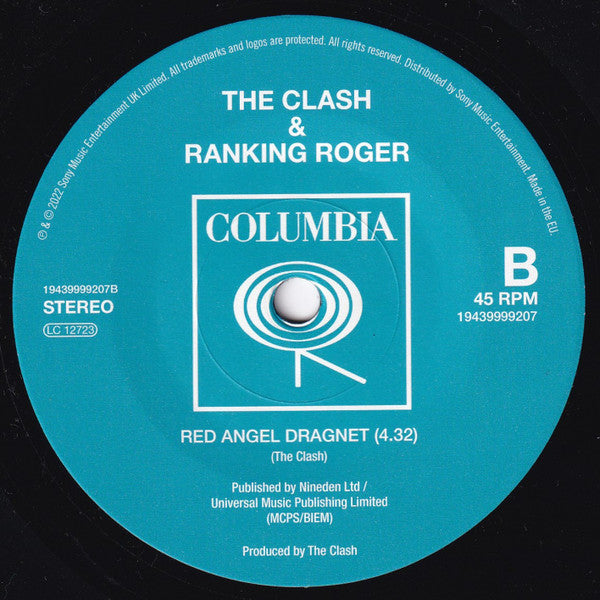 Rock The Casbah • Red Angel Dragnet - The Clash & Ranking Roger