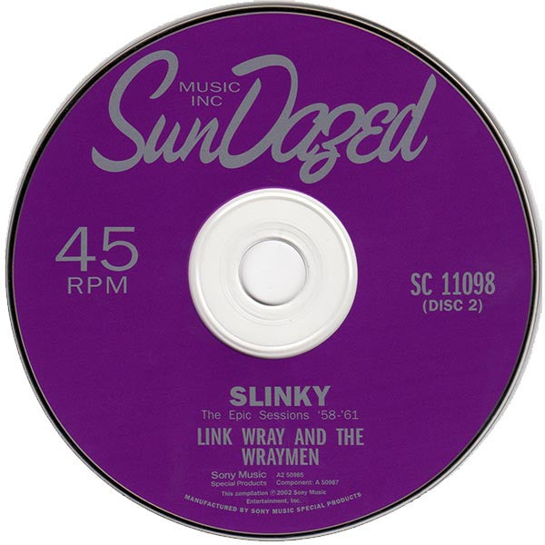 Slinky! The Epic Sessions '58-'61 - Link Wray & The Wraymen*