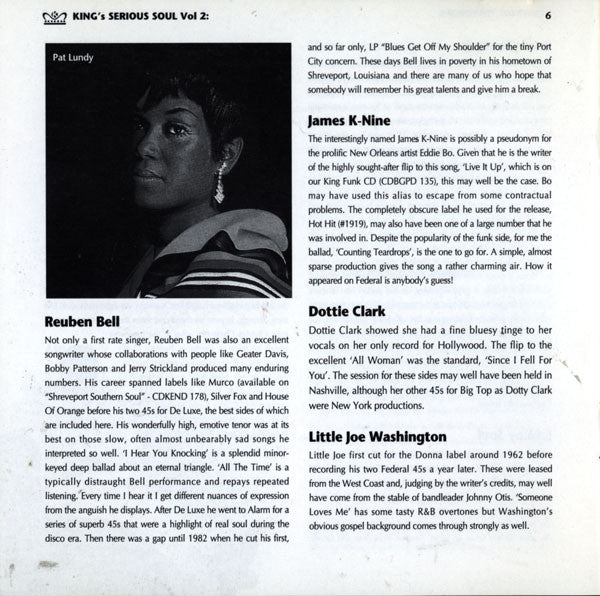 King's Serious Soul Vol. 2: Counting Teardrops - Various