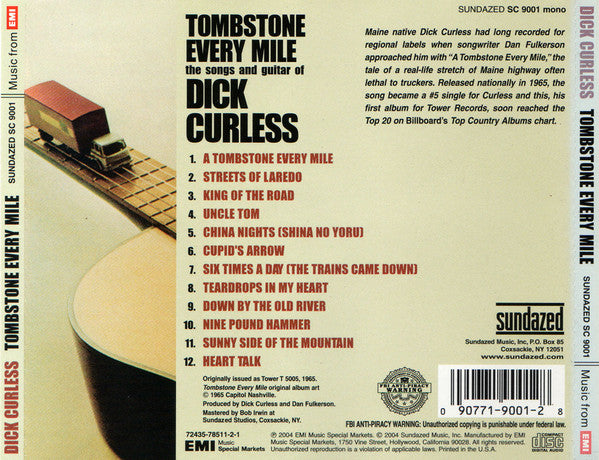 A Tombstone Every Mile - Dick Curless