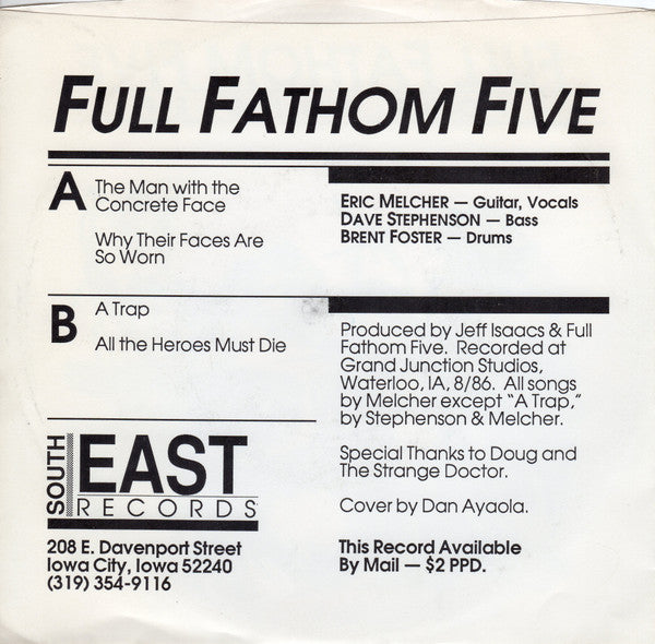 Four Song EP - Full Fathom Five (2)
