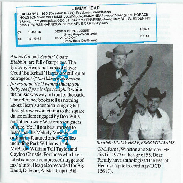 That'll Flat ... Git It! Vol. 3: Rockabilly From The Vaults Of Capitol Records - Various