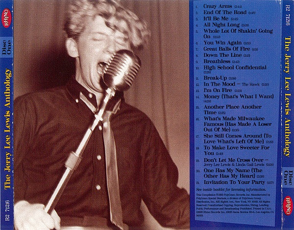 The Jerry Lee Lewis Anthology - Jerry Lee Lewis