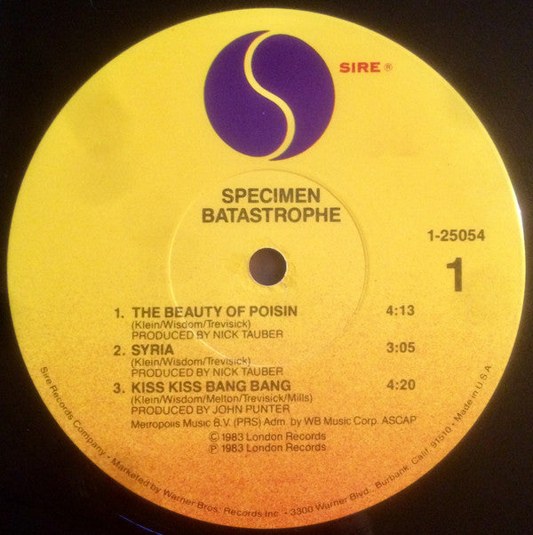 Specimen – Batastrophe