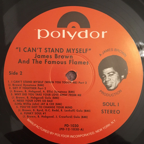 James Brown And The Famous Flames* – I Can't Stand Myself When You Touch Me