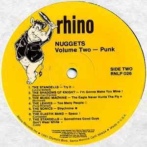 Various – Nuggets Volume Two: Punk