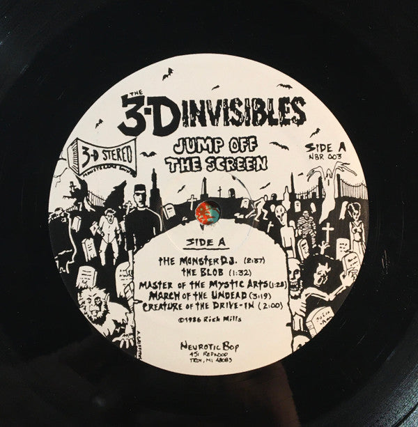 The 3-D Invisibles – Jump Off The Screen