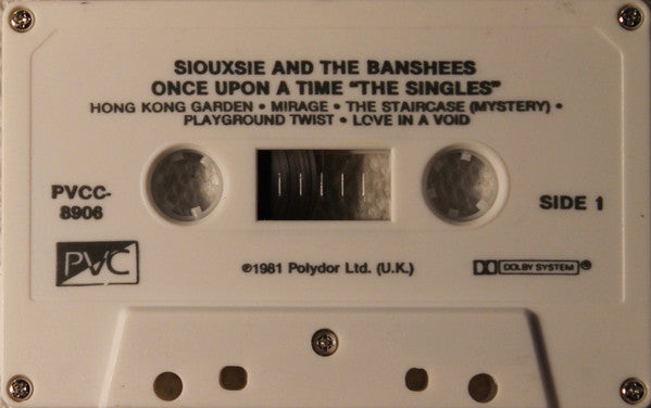 Siouxsie And The Banshees* – Once Upon A Time "The Singles"