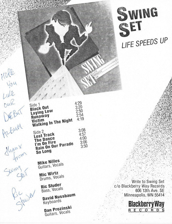 Swing Set – Life Speeds Up