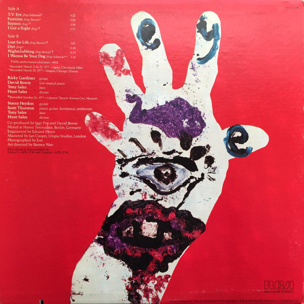 Iggy Pop – TV Eye 1977 Live