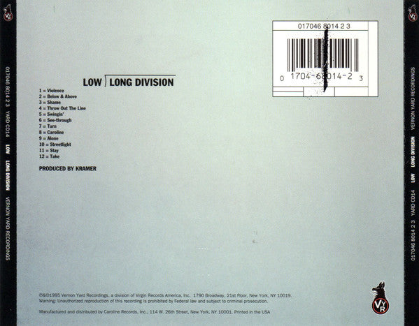 Low – Long Division