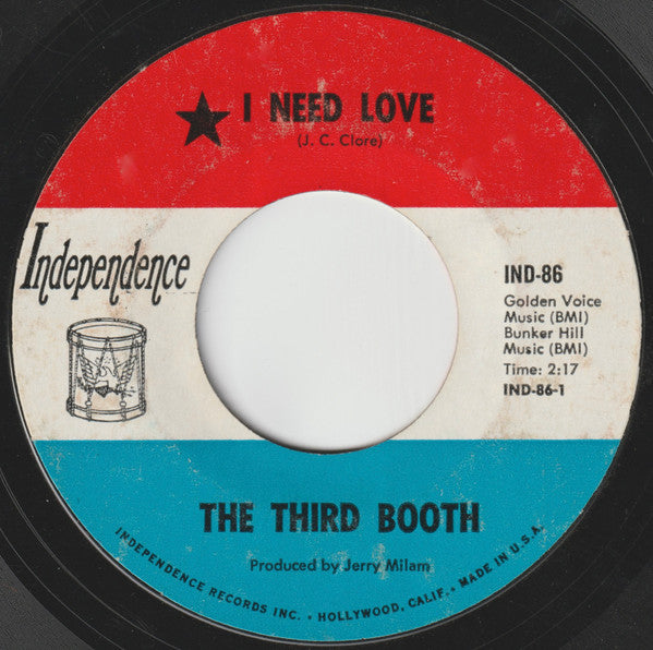 The Third Booth – I Need Love