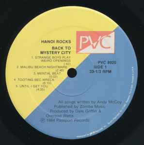 Hanoi Rocks – Back To Mystery City