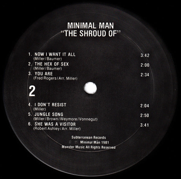 Minimal Man (2) – The Shroud Of
