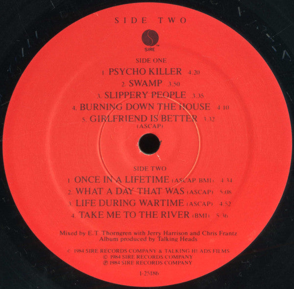 Talking Heads – Stop Making Sense