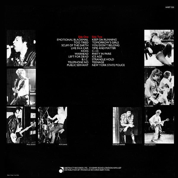 U.K. Subs* – Recorded 1979 - 1981