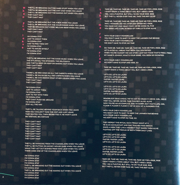 The Girl Is Crying In Her Latte - Sparks