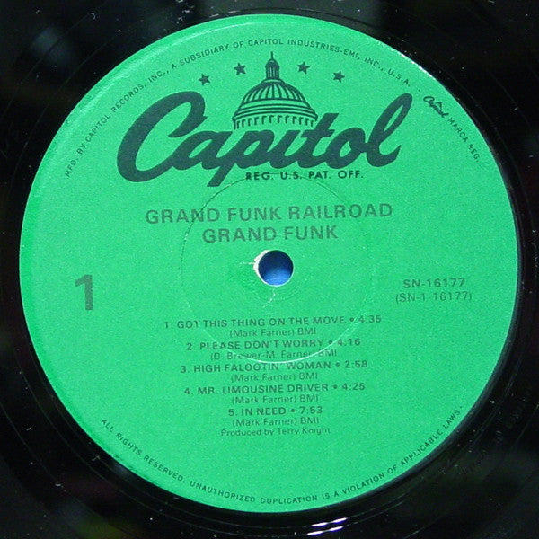 Grand Funk Railroad – Grand Funk