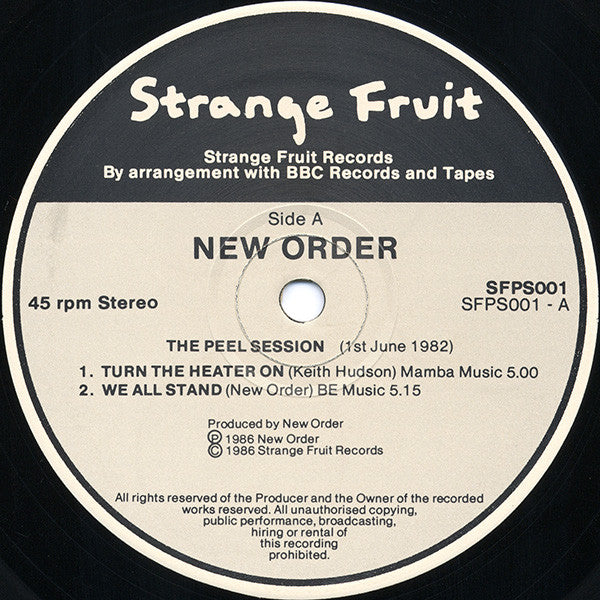 New Order – The Peel Sessions