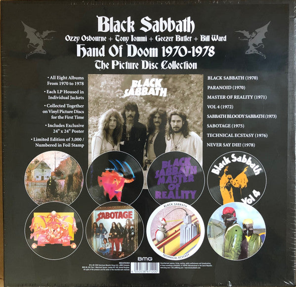 Black Sabbath – Hand Of Doom 1970-1978