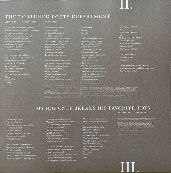 Taylor Swift – The Tortured Poets Department - The Albatross