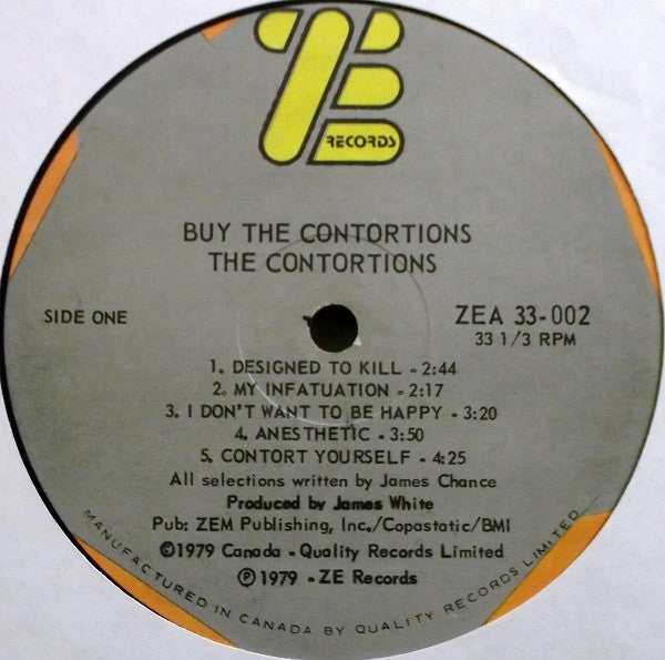 Contortions* – Buy