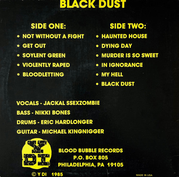 YDI – Black Dust