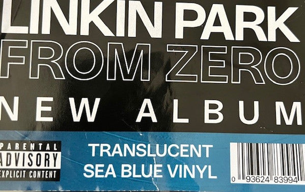 Linkin Park – From Zero (Translucent Sea Blue Vinyl)