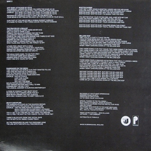 Charged G.B.H* – City Baby Attacked By Rats