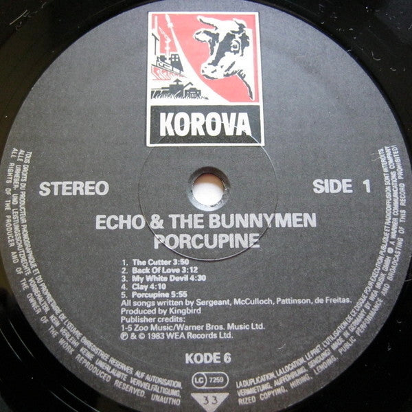 Echo & The Bunnymen – Porcupine