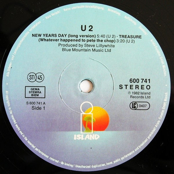 U2 – New Year's Day (Long Version)