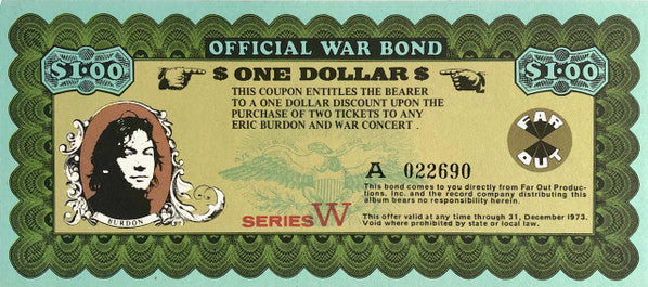 Eric Burdon And War* – The Black-Man's Burdon