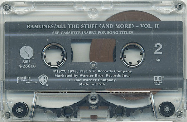Ramones – All The Stuff (And More) - Vol. II