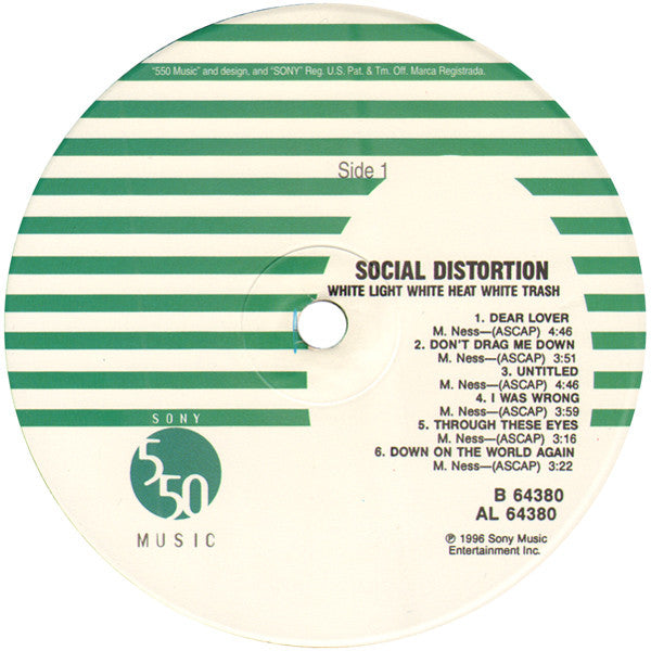 Social Distortion – White Light White Heat White Trash