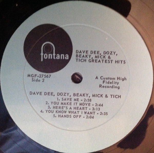 Dave Dee, Dozy, Beaky, Mick & Tich – Greatest Hits