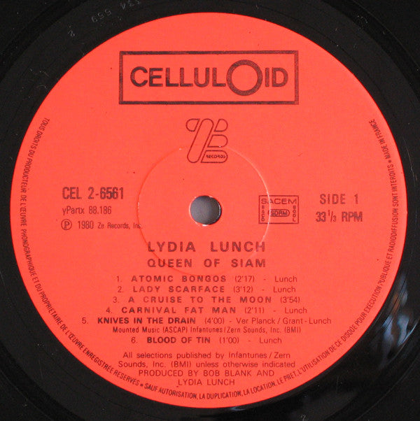 Lydia Lunch – Queen Of Siam