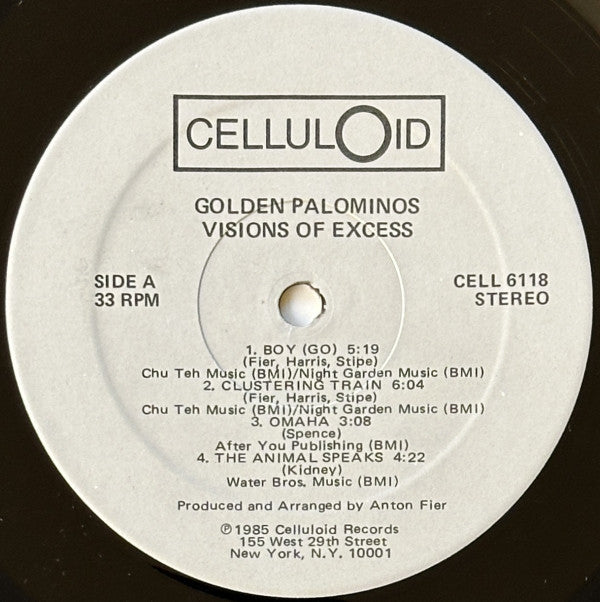 The Golden Palominos – Visions Of Excess
