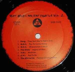 Various – Rat Music For Rat People Vol. 2