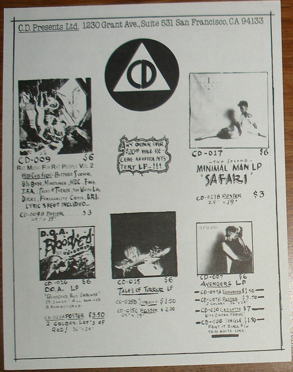 Various – Rat Music For Rat People Vol. 2