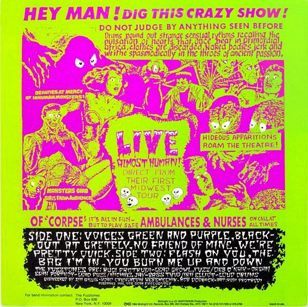 The Fuzztones – Leave Your Mind At Home
