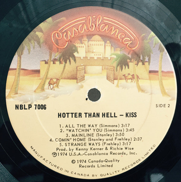Kiss – Hotter Than Hell