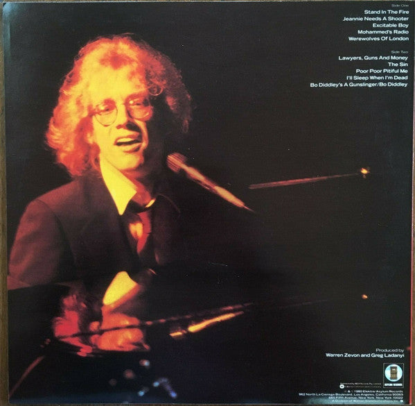 Warren Zevon – Stand In The Fire