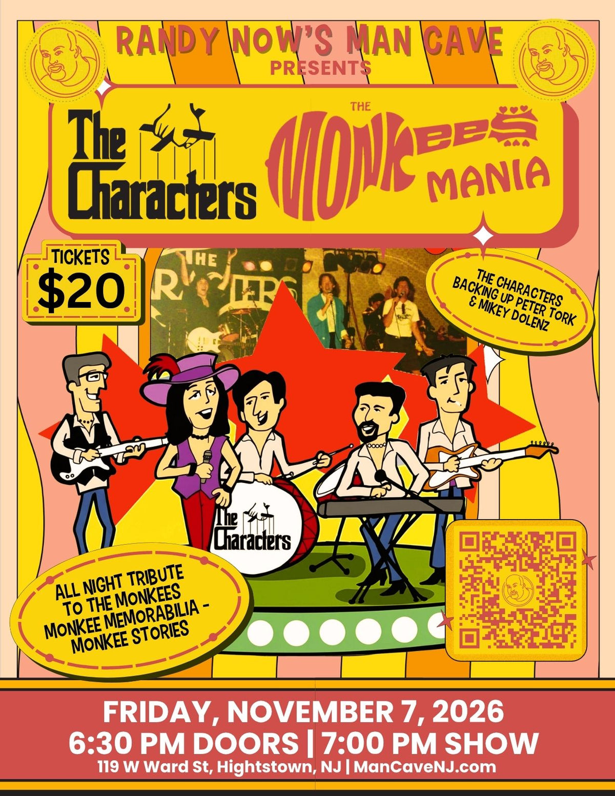 THE CHARACTERS - MONKEES MANIA