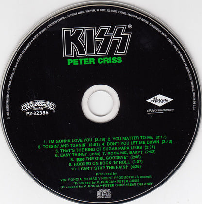 Kiss, Peter Criss : Peter Criss (CD, Album, Club, RE, RM)